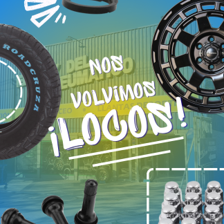 PROMO KIT COMPLETO LLANTAS + NEUMÁTICOS AT